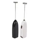 2 Pcs Handheld Milk Frother Electric Drink Mixer with Stainless Steel3548