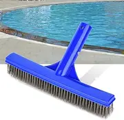 Pool Brush with Steel Wire Bristles for Pool, High Efficiency, Swimming Brushes - 1Pc