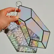Stained Glass Crystal Suncatcher