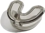 Mouth Guard Container,U-Shaped Retainer Holder | Portable Aligner Case, Clear Nightguard Case for Mouth Guards, Retainers, Travel Foccar