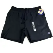 Champion Men's Shorts Reverse Weave Black Cut Off fleece Sweat Shorts sz XL *New