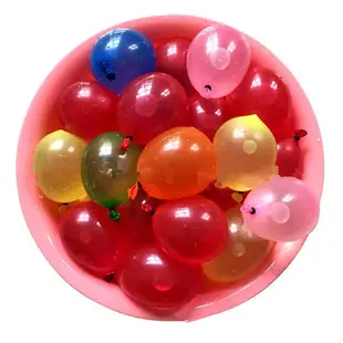 1包3束共111個水球 快速充氣水球氣球 送快速接頭灌水球神器戲水玩具