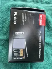 Tecsun PL880 Dual Conversion AM FM Shortwave World Band Radio Single Side Band