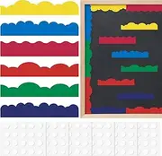 Fuutreo 120 Pcs Caterpillars Bulletin Board Decoration Rainbow Hungry for Knowledge Caterpillar Classroom Bulletin Board Borders Colorful Classroom Border Decor for Back to School Wall Chalkboard