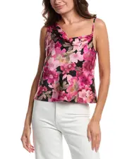 Harper One-Shoulder Satin Top