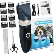 Levemolo 1 Set Dog Grooming Supplies Alloy Razors Dog Trimmer for Grooming Pet Blue Abs