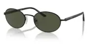 Persol 0PO1018S 107831 Black/Green Oval Shaped 52 mm Women's Sunglasses