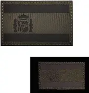 [YOYUMI] Tactical Morale Patches Infrared Ir Badge Hook and Loop Military Identification Patch Tactical Morale Patch