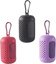 QSTDGVPW 3 Pieces Cooling Towels Gym Ice Towel Microfiber Chilly Towels Travel Sweat Towel for
