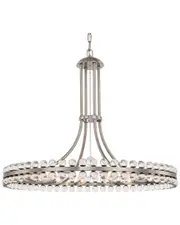 Crystorama 12-Light Clover Chandelier