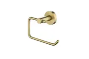 AQUAPERLA LUCID PIN Stainless Steel Toilet Paper Roll Holder - Brushed Gold