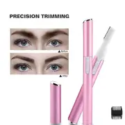 Electric Eyebrow Trimmer Finishing Painless Flawless Brows Facial Hair Remover