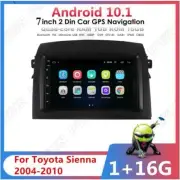 7'' Car Stereo Radio GPS Player Android 10.1 1G+16G For 2004-2010 Toyota Sienna (for: Toyota)