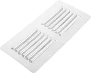 Stainless Steel BBQ Vent Cover Outdoor Kitchen Ventilation Panel Fire Pit Venting Screen Efficient Air Flow Rectangle Ventilation Plate