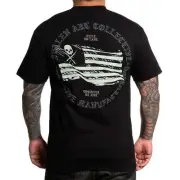 Sullen Men's Banner Standard Black Short Sleeve T Shirt (BK)