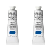 2x Winsor & Newton Artists Oil Colour 37ml Paint French Ultramarine Series 2