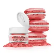 BAKELL Edible Luster Dust & Paint | Classic Red LUSTER DUST Edible Powder
