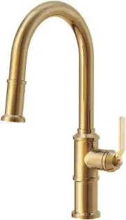 D454437BB 1H Kinzie Kitchen Faucet, Brushed Bronze