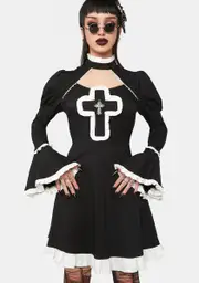 [Dark In Love] Gothic Cross Doll Dress