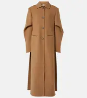 [Khaite] Khaite Darton oversized wool coat AU 8 brown