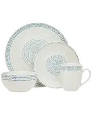 Godinger 16pc Staccata Dinnerware Set
