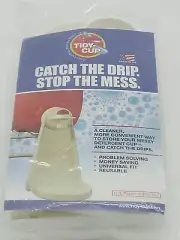 Tidy Cup, Laundry Liquid Detergent Cup Holders, Pack Of 2, White