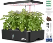 Hydroponics Growing System Kit 12Pods, Gardening Gifts for Women Mom, Indoor Her