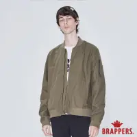 在飛比找momo購物網優惠-【BRAPPERS】男款 率性休閒飛行外套(軍綠)