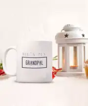 Grandpa Grandpal Father's Day Coffee Mug gift from Grandchildren