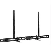 Universal Soundbar Brackets Under TV, Soundbar Mount Fit Soundbar with or Without Holes for LG Samsung Sonos