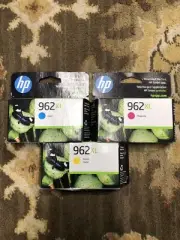 HP #962XL Ink - Cyan - Magenta - Yellow