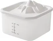 Cat Water Dispenser - Volcano Eruption Shape Silent Kitten Water Dispenser - Large Capacity Pet Feeding Supplies, Small Animal Drinking Tank for Small Medium Large Cats and Dogs