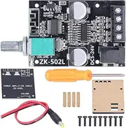 ZK‑502L Bluetooth Power Amplifier Board Stereo Digital Audio Amplifier Module for DIY Speakers