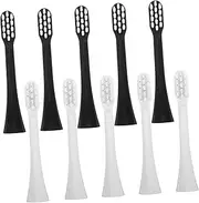 EXHUMKY Replacement Brush Heads for Electric Toothbrush 10 Pack Soft Bristle Toothbrush Heads for