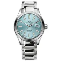 在飛比找樂天市場購物網優惠-B3_ BALL 波爾錶】 時尚鋼帶機械錶 冰藍面 40.0
