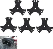 9" X 5/8" Center Hole 781-0748-0637 3-Side Edger Star Blade, for CRAFTSMAN CMXGZAM105017 Tri-Arc Edger Blades, Compatible with MTD 781-0748, 981-0748, 7185767, Replaces 40-009, 490-105-M017. 5 Pack