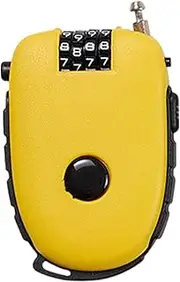 [Generic] Travel Luggage Locks, 4-Digit Combination Lock, Lightweight Luggage Padlock, 4-Digit Combination,Heavy Duty Padlocks Secured Close of Your Gates and Pets, 9.5x6.5x2.2cm