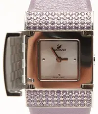 在飛比找Yahoo!奇摩拍賣優惠-瑞士製造 限量施華洛士奇 Swarovski 鑽錶