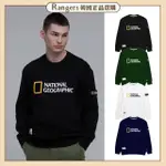 【NATIONAL GEOGRAPHIC 國家地理】韓國 經典大LOGO 大學T 衛衣 長袖 薄刷毛 保暖(秋冬新品)