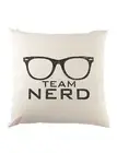 Team Nerd Cushion Pillow Fun Geek Admin Computer Scientist Coder Developer