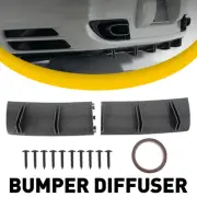 Rear Bumper Diffuser Shark Fin Wing Spoiler Splitter Carbon Fiber For Nissan O