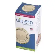Regular Mouth Mason Jar Canning Lids with Bands/Jar Rings – Made in the US