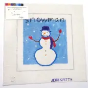 Needlepoint Jean Smith Original Hand Painted Canvas "Christmas Tree" Brand New
