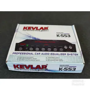 KEVALR 車用 普利 Eq 前級放大器 含麥克風功能 車上KTV