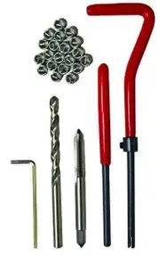 PKTool PT41168 - Thread Repair Tool Set - M12 x 1.5mm 15 Piece
