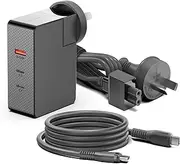 KFD GaN 140W 28V5A USB-C PD3.1 Charger for MacBook M3 M4 16'' 14'' Pro Air, iPad Pro 2024, ASUS DELL HP OMEN, Galaxy S24 S23 Note 20, iPhone 16 15 Pro, eero PoE, Msi AI Gaming Laptop Power Adapter