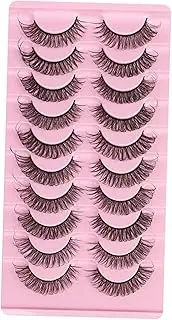 JAYIOLA 10 Sets of Russian Volume Lashes - Luxurious False Eyelashes for A Glamorous Look, F