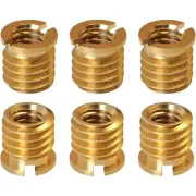 6PCS Tripod Mount Adapter Monopod Conversion Nut 1/4 to 3/8 Converter Nut Lon...