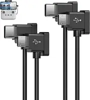Micro to USB C Remote Controller Cable for DJI Mavic Mini Mini SE Mavic 2 Pro/Zoom Mavic Air Mavic Pro Spark DJI Drone OTG Data Cord for iPhone 16 Pro Plus Galaxy S24 S23 (USB-C Connector) 1FT 2 Pack