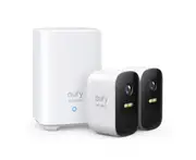 eufy Security eufyCam 2C Pro 2K Security Kit 2Pack + HomeBase 2